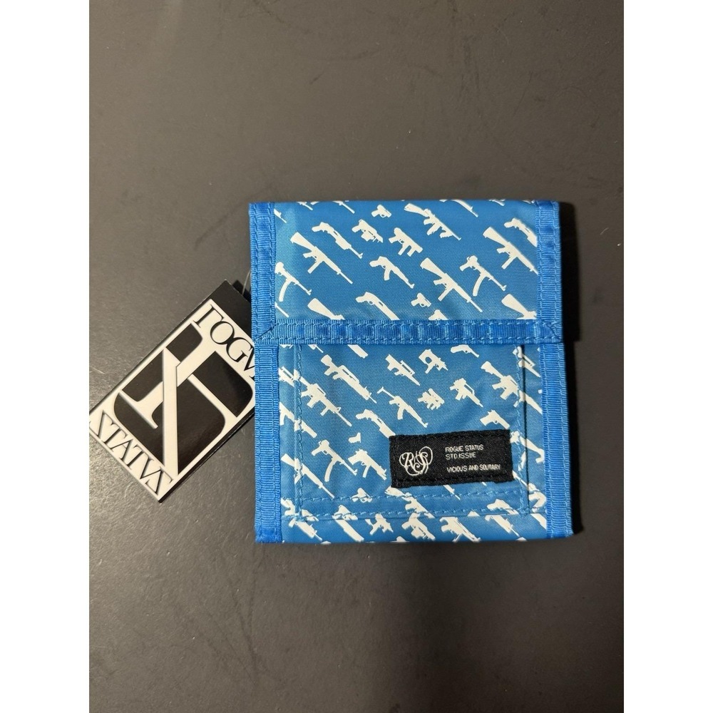 Y2K Rogue Status Gun‎ Show Blue Wallet